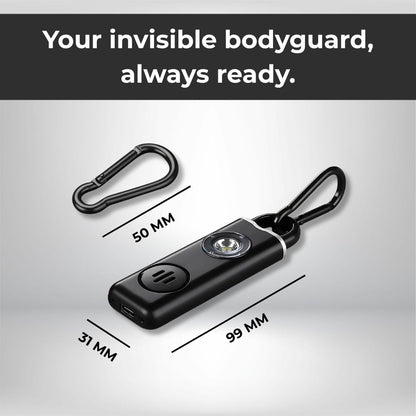 BlareGuard Personal Safety Alarm | 130dB Keychain Alarm for Everyone